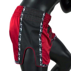 MUAY THAI SHORTS FAIRTEX SLIM CUT BS1703 RED -BOXING GLOVES Shop MUAYTHAISHORTSBS1703 RB 4