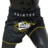 MUAY THAI SHORTS BY FAIRTEX BS1903 BLACK FOCUS -BOXING GLOVES Shop MUAYTHAISHORTSFAIRTEXBS1903