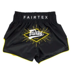 MUAY THAI SHORTS BY FAIRTEX BS1903 BLACK FOCUS 9 MUAY THAI SHORTS BY FAIRTEX BS1903 BLACK FOCUS -BOXING GLOVES Shop MUAYTHAISHORTSFAIRTEXBS19032