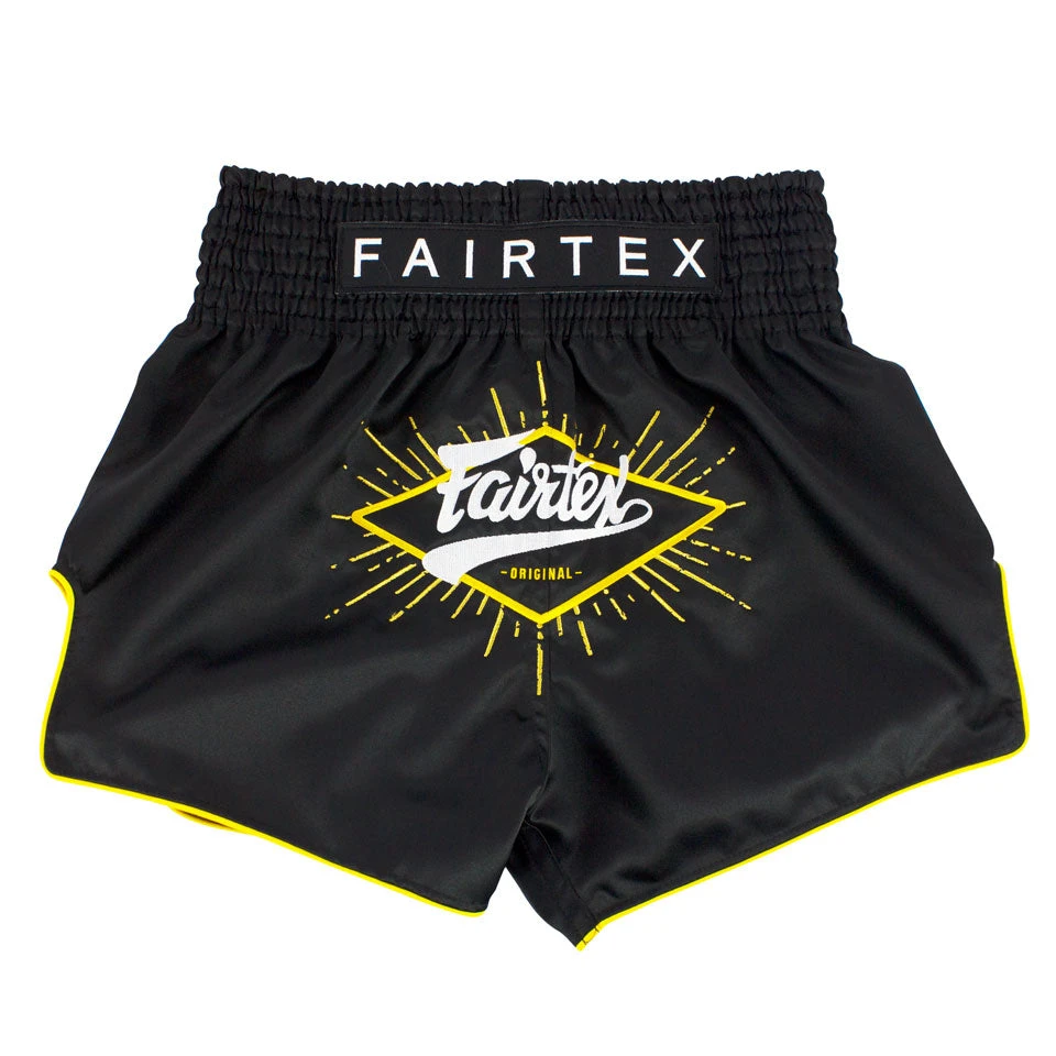 MUAY THAI SHORTS BY FAIRTEX BS1903 BLACK FOCUS 5 MUAY THAI SHORTS BY FAIRTEX BS1903 BLACK FOCUS - Image 3
