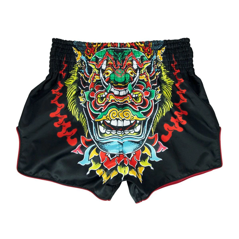 MUAY THAI SHORTS BY FAIRTEX SLIM CUT BS1912 KABUKI 6 MUAY THAI SHORTS BY FAIRTEX SLIM CUT BS1912 KABUKI - Image 4