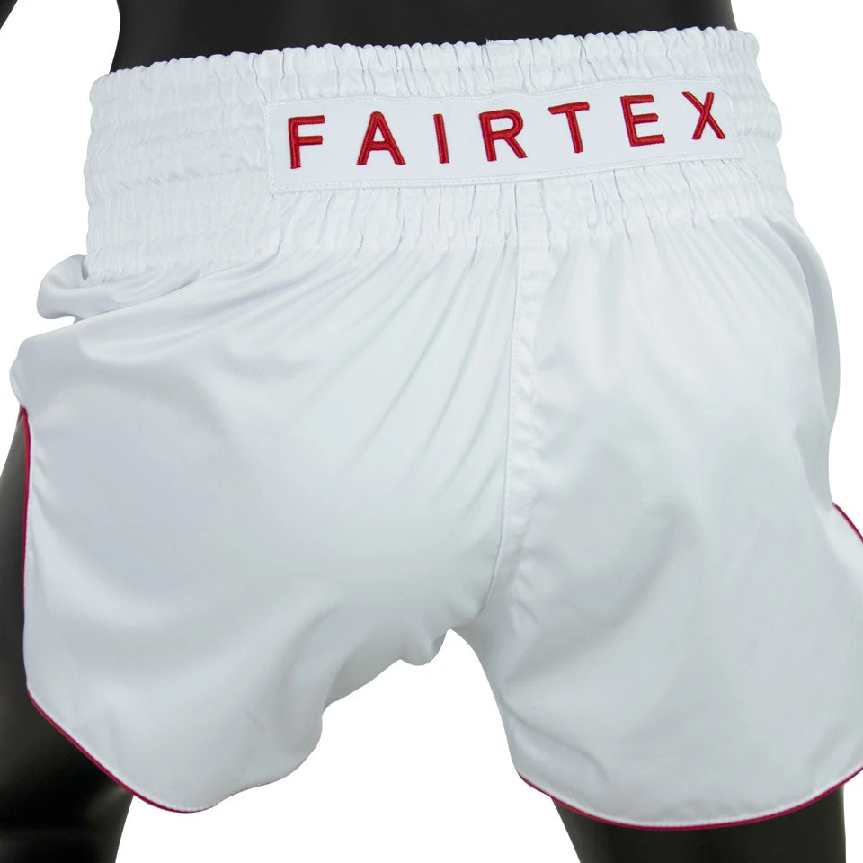 MUAY THAI SHORTS BY FAIRTEX BS1908 WHITE SATORU 5 MUAY THAI SHORTS BY FAIRTEX BS1908 WHITE SATORU - Image 3