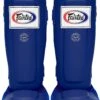 FAIRTEX SHIN GUARDS DOUBLE PADDED PROTECTOR SP3 - BLUE 1 FAIRTEX SHIN GUARDS DOUBLE PADDED PROTECTOR SP3 - BLUE -BOXING GLOVES Shop SHINGUARDSFAIRTEXSP3BLUE