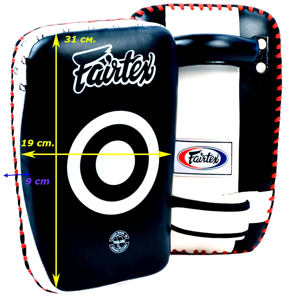MUAY THAI PADS FAIRTEX SMALL CURVED KICK PADS - KPLC1 4 MUAY THAI PADS FAIRTEX SMALL CURVED KICK PADS - KPLC1 - Image 2