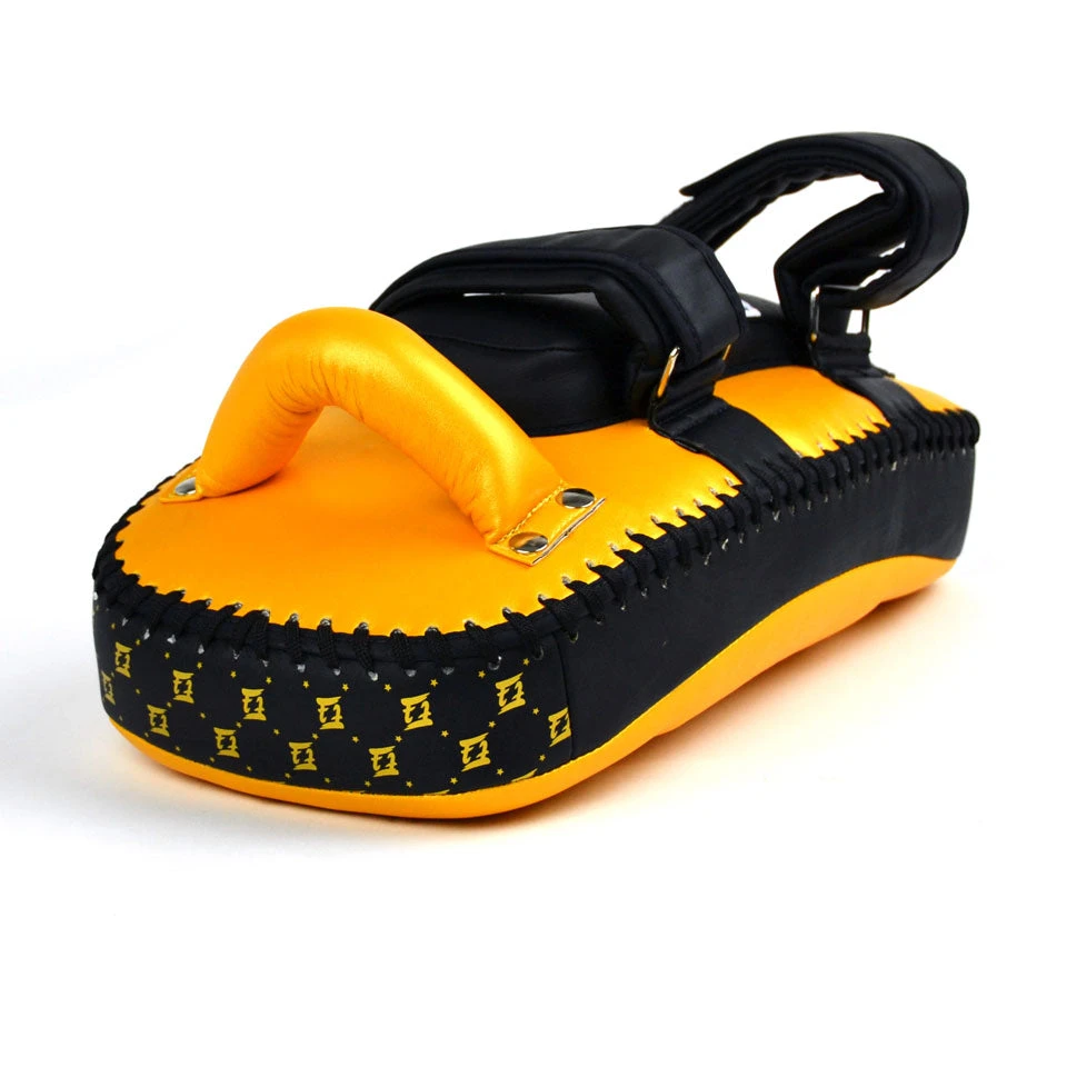 MUAY THAI PADS FAIRTEX CURVED LIGHT WEIGHT KICK PADS - KPLC5 GOLD 9 MUAY THAI PADS FAIRTEX CURVED LIGHT WEIGHT KICK PADS - KPLC5 GOLD - Image 7