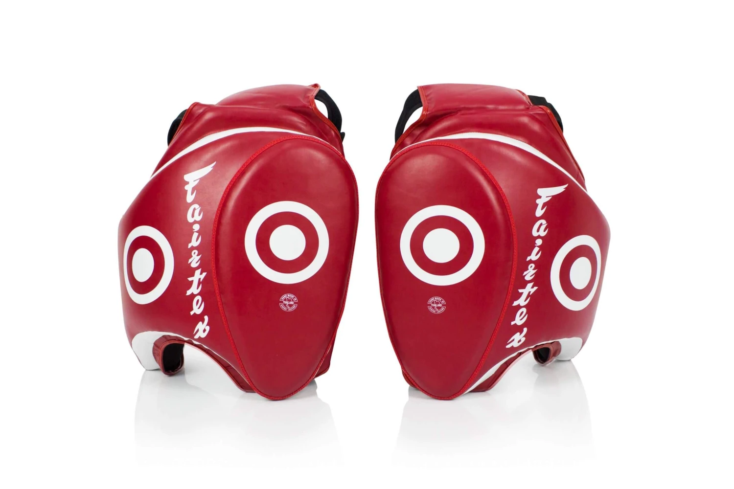 FAIRTEX THIGH PADS MUAY THAI TRAINING KICKBOXING TP3 - RED 3 FAIRTEX THIGH PADS MUAY THAI TRAINING KICKBOXING TP3 - RED