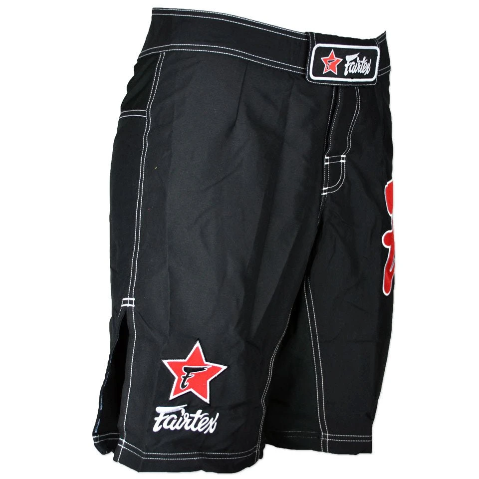 AB1 Fairtex Black MMA Board Shorts 4 AB1 Fairtex Black MMA Board Shorts - Image 2