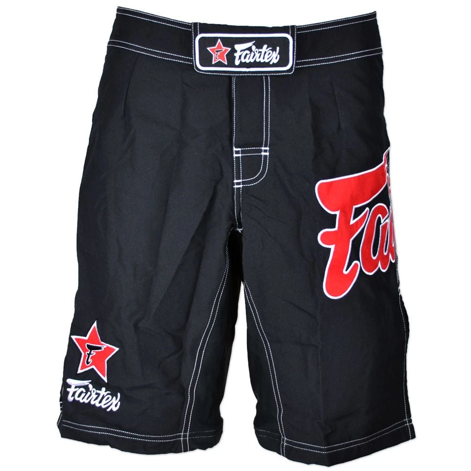 AB1 Fairtex Black MMA Board Shorts 3 AB1 Fairtex Black MMA Board Shorts