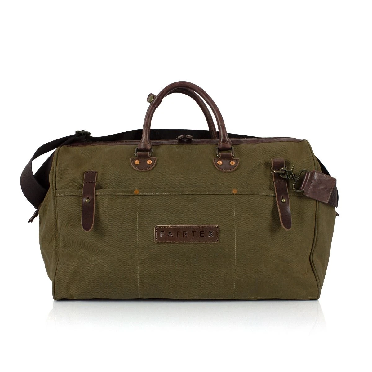 FAIRTEX VINTAGE DUFFEL BAG CANVAS GYM BAG 5 FAIRTEX VINTAGE DUFFEL BAG CANVAS GYM BAG - Image 3