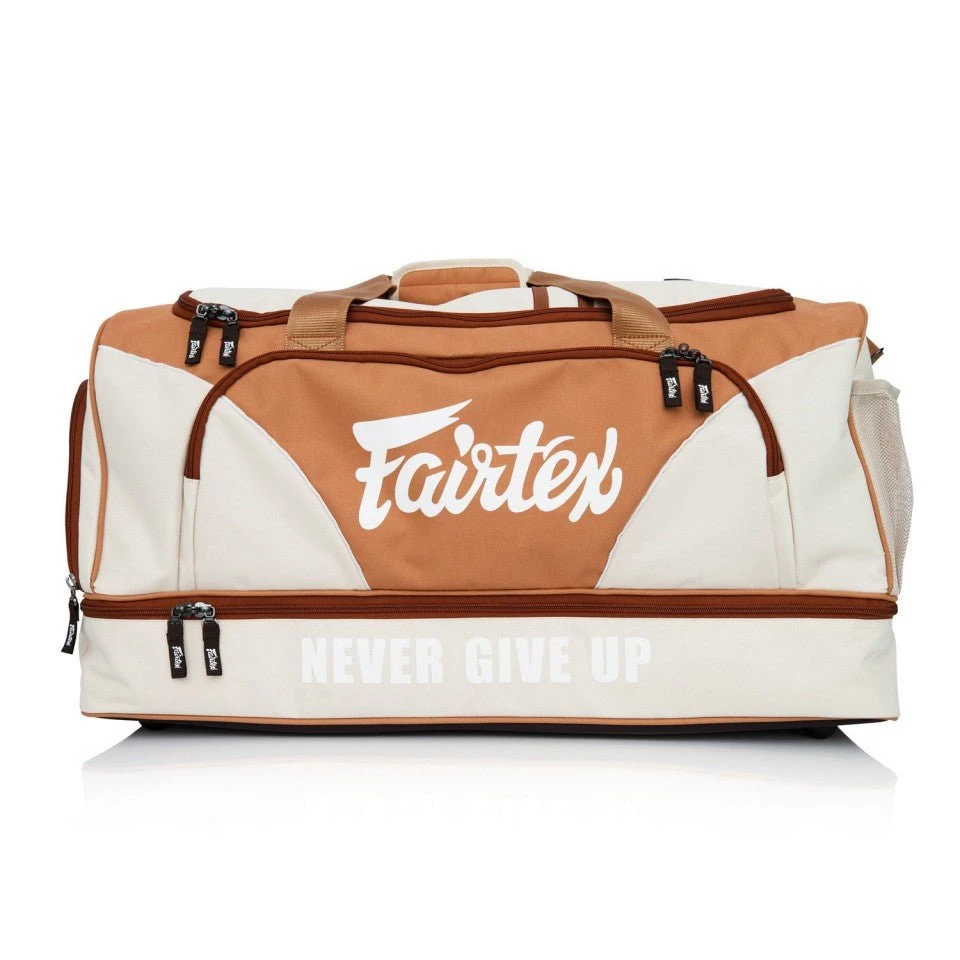 BAG2 Fairtex Vintage Khaki Heavy Duty Gym Bag 4 BAG2 Fairtex Vintage Khaki Heavy Duty Gym Bag - Image 2