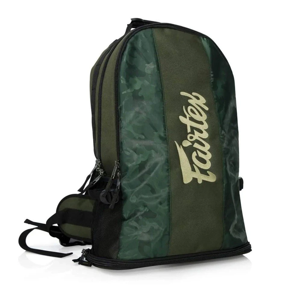 BAG4 Fairtex Green Camo Rucksack Gym Bag 3 BAG4 Fairtex Green Camo Rucksack Gym Bag
