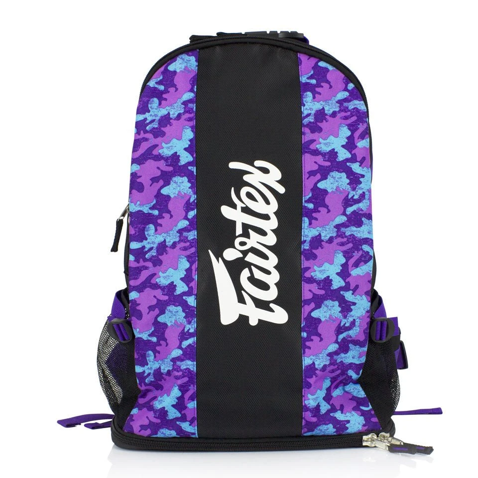 BAG4 Fairtex Purple Camo Rucksack Gym Bag 4 BAG4 Fairtex Purple Camo Rucksack Gym Bag - Image 2