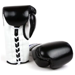 BOXING GLOVES Shop -BOXING GLOVES Shop bgl3 fairtex black white lace up sparring gloves 315226