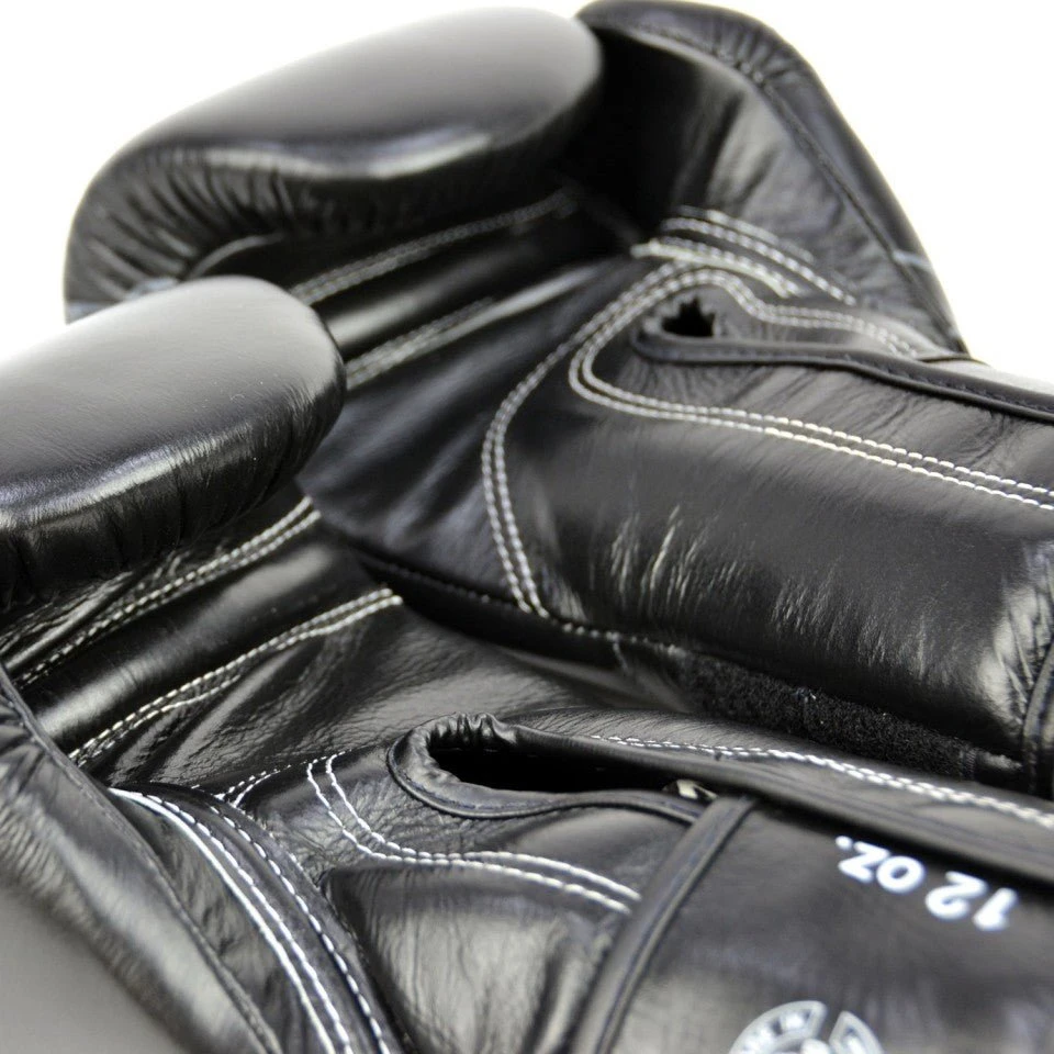 BGV Fairtex X MTGP Black Velcro Boxing Gloves 8 BGV Fairtex X MTGP Black Velcro Boxing Gloves - Image 6