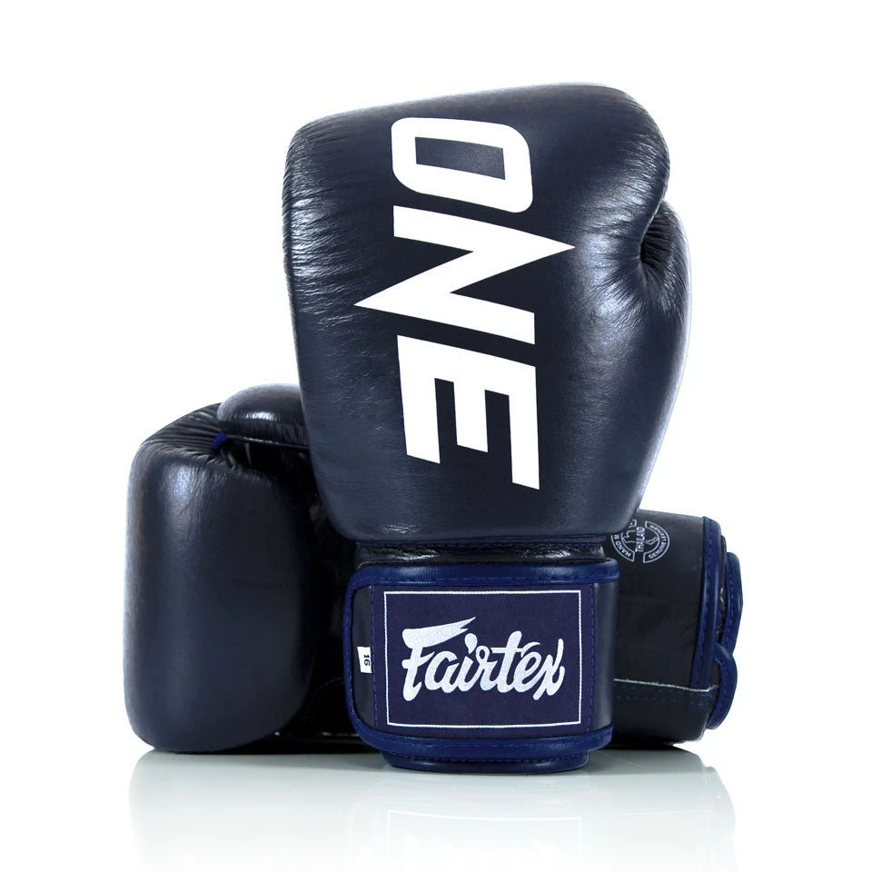 BGV1 Fairtex X ONE Championship Blue Boxing Gloves 5 BGV1 Fairtex X ONE Championship Blue Boxing Gloves - Image 3
