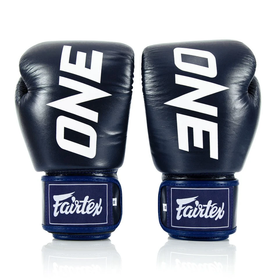 BGV1 Fairtex X ONE Championship Blue Boxing Gloves 3 BGV1 Fairtex X ONE Championship Blue Boxing Gloves