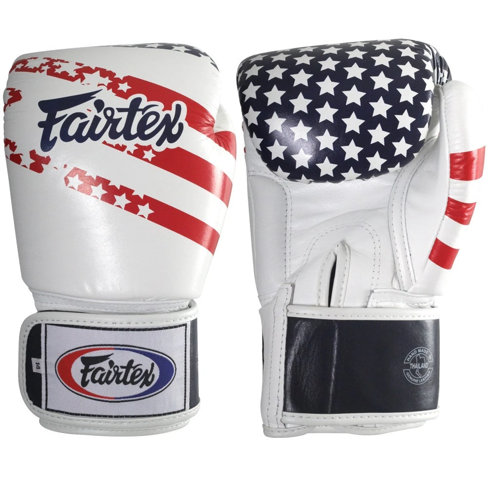 BOXING GLOVES FAIRTEX BGV1 LIMITED EDITION - USA PRIDE 3 BOXING GLOVES FAIRTEX BGV1 LIMITED EDITION - USA PRIDE