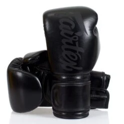 BGV14 Fairtex Black Microfiber Gloves