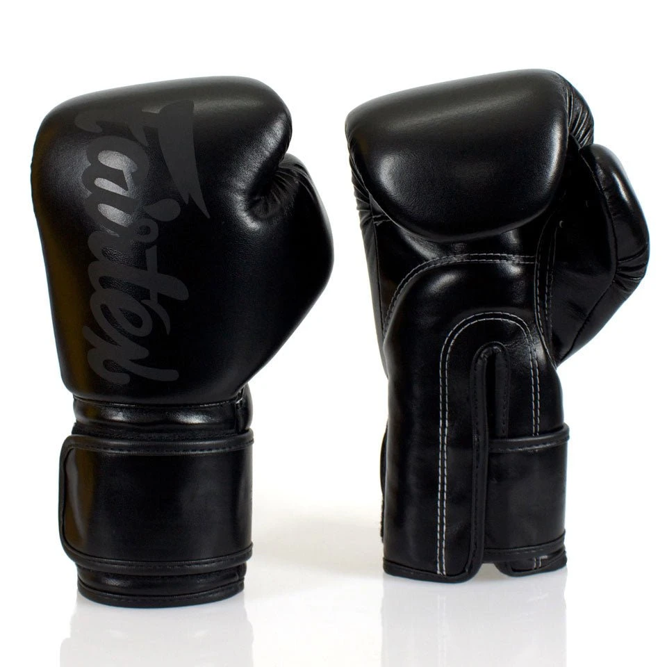 BGV14 Fairtex Black Microfiber Gloves 5 BGV14 Fairtex Black Microfiber Gloves - Image 3