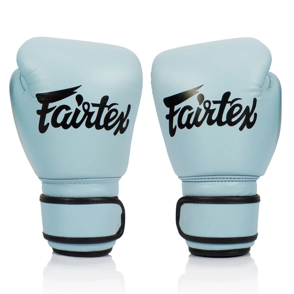 MUAY THAI BOXING GLOVES FAIRTEX PASTEL BLUE - BGV20 6 MUAY THAI BOXING GLOVES FAIRTEX PASTEL BLUE - BGV20 - Image 4