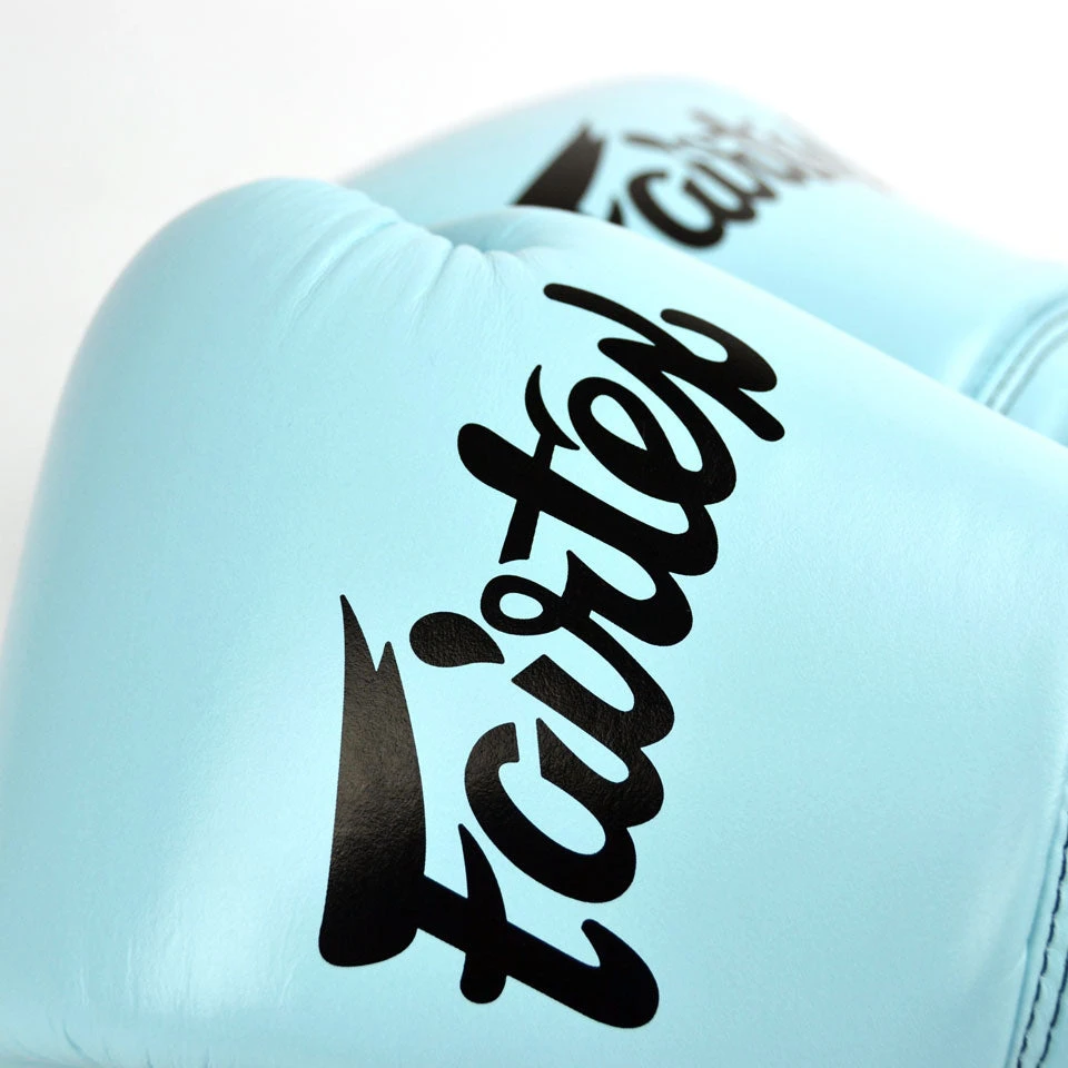 MUAY THAI BOXING GLOVES FAIRTEX PASTEL BLUE - BGV20 7 MUAY THAI BOXING GLOVES FAIRTEX PASTEL BLUE - BGV20 - Image 5