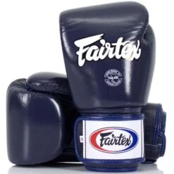 MUAY THAI BOXING GLOVES FAIRTEX BREATHABLE - BGV1 BLUE
