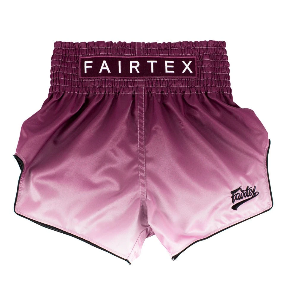 BS1904 Fairtex Maroon Fade Muaythai Shorts 5 BS1904 Fairtex Maroon Fade Muaythai Shorts - Image 3