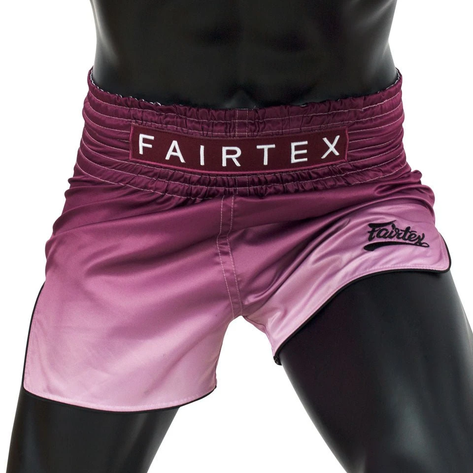 BS1904 Fairtex Maroon Fade Muaythai Shorts 3 BS1904 Fairtex Maroon Fade Muaythai Shorts