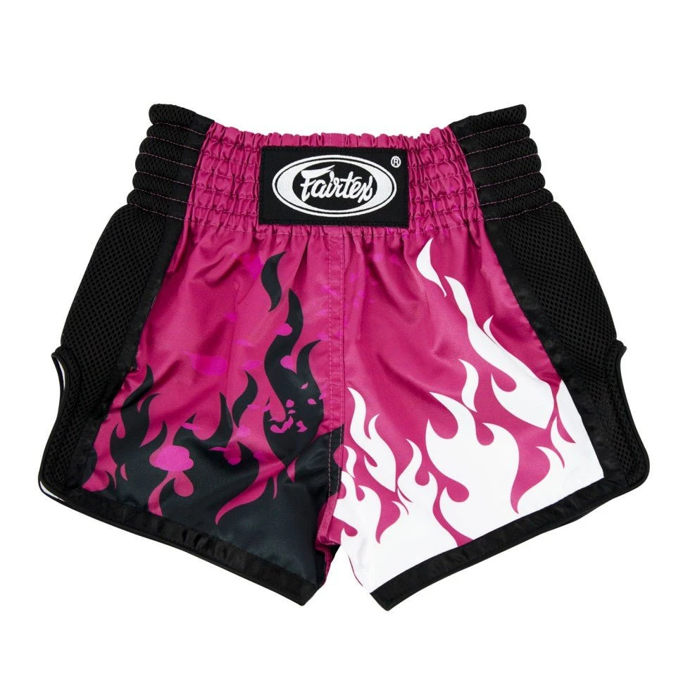 BSK2101 Fairtex Kids Muay Thai Shorts Eternal Flame 5 BSK2101 Fairtex Kids Muay Thai Shorts Eternal Flame - Image 3