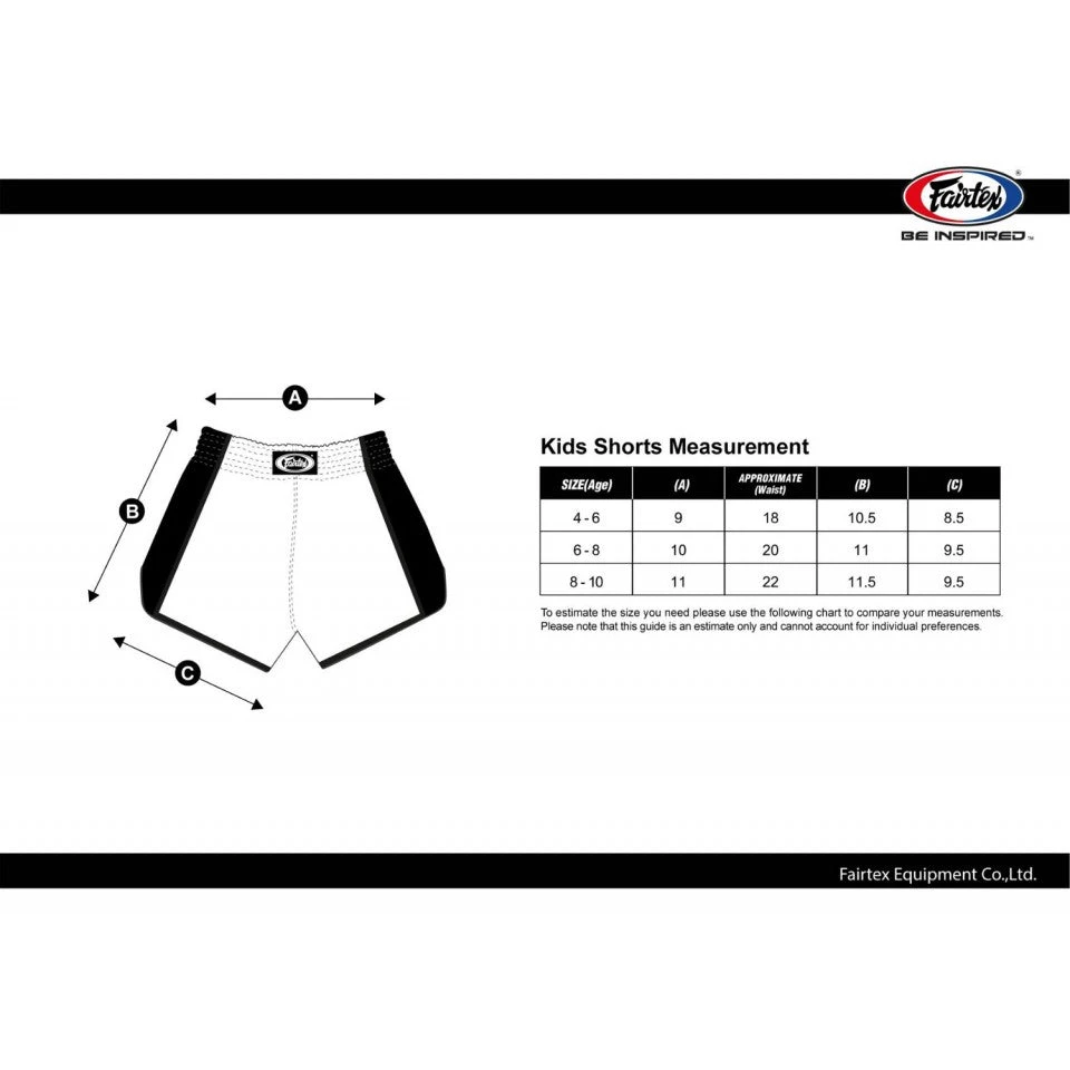 BSK2102 Fairtex Kids Muay Thai Shorts Summer 7 BSK2102 Fairtex Kids Muay Thai Shorts Summer - Image 5