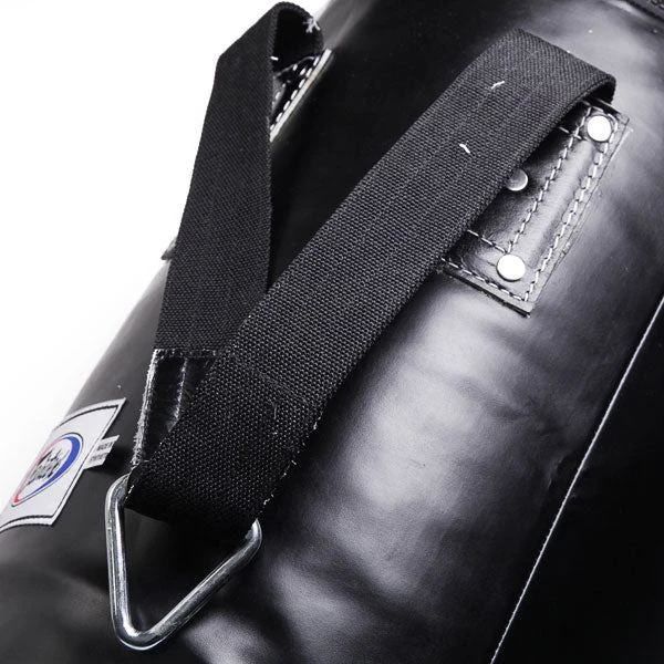 Fairtex 6ft Banana Kick Bag Black - Filled 45kg 5 Fairtex 6ft Banana Kick Bag Black - Filled 45kg - Image 3
