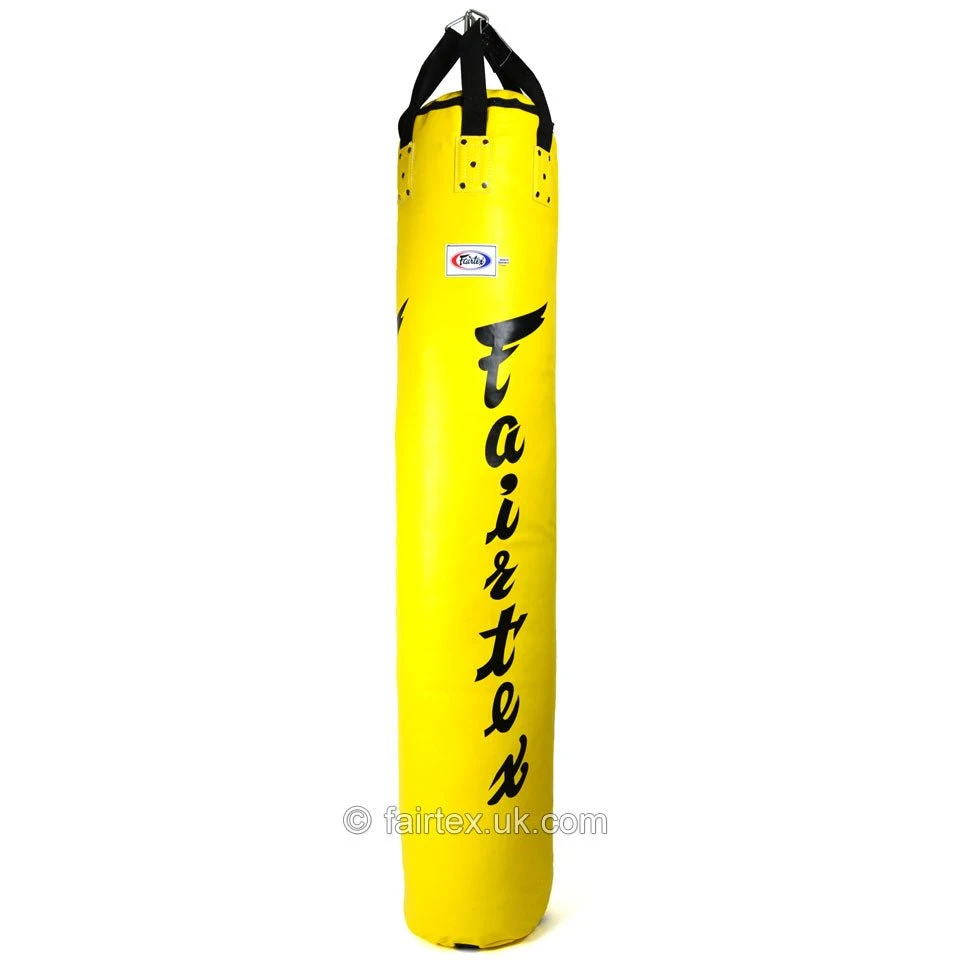 Fairtex 6ft Yellow Banana Kick Bag - Unfilled 5 Fairtex 6ft Yellow Banana Kick Bag - Unfilled - Image 3