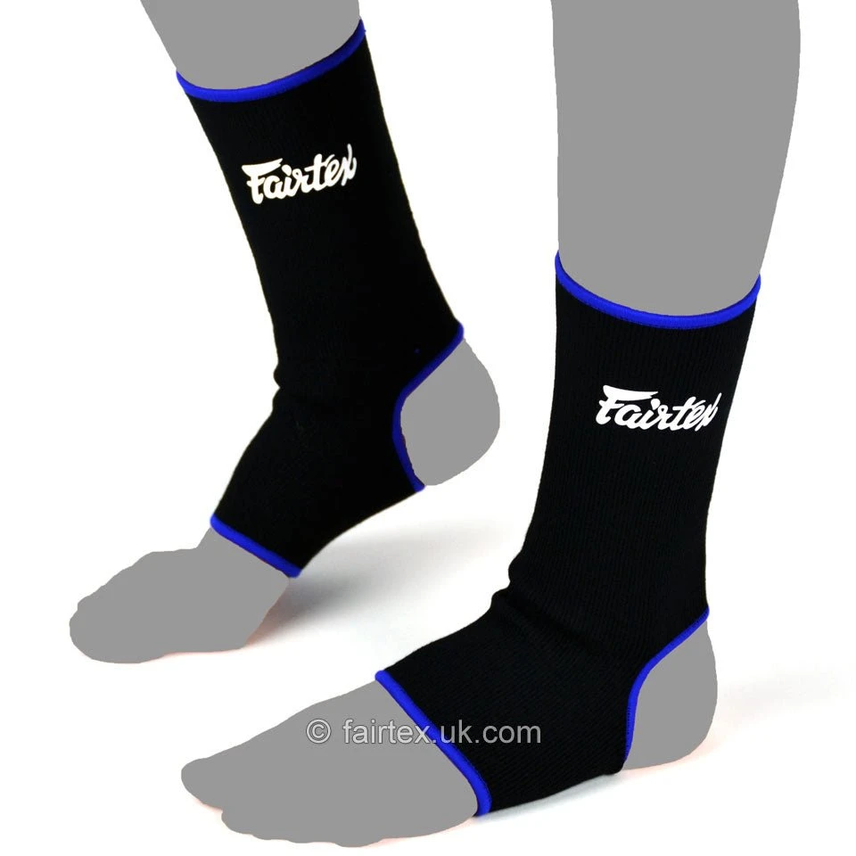 Fairtex AS1 Ankle Supports Black-Blue 4 Fairtex AS1 Ankle Supports Black-Blue - Image 2