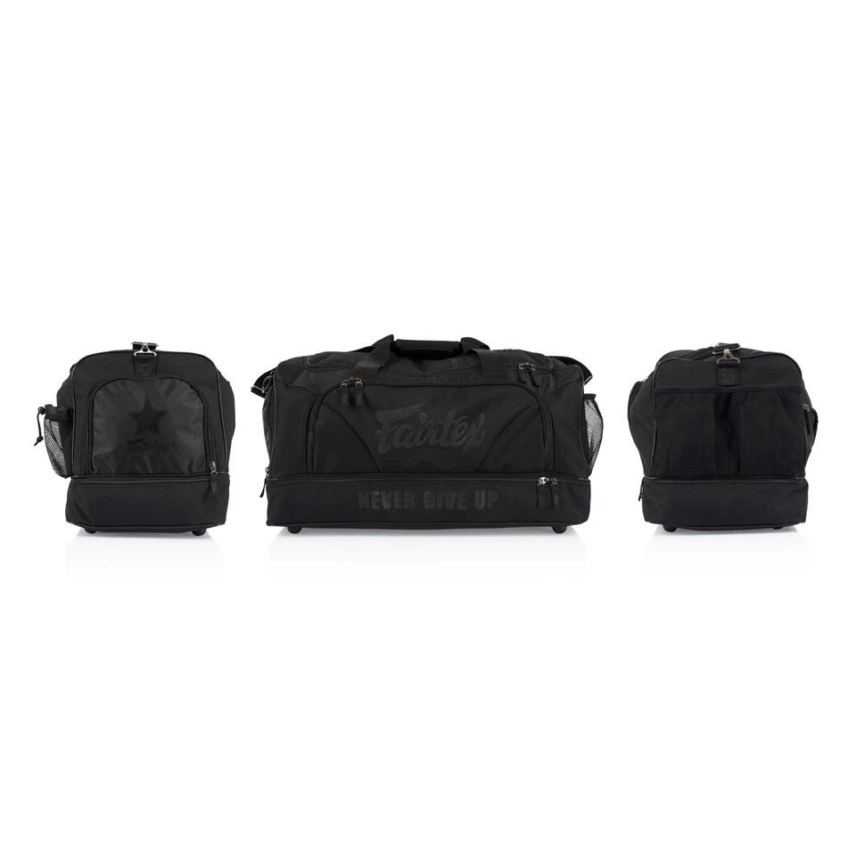 Fairtex BAG2 Black Heavy Duty Gym Bag 4 Fairtex BAG2 Black Heavy Duty Gym Bag - Image 2