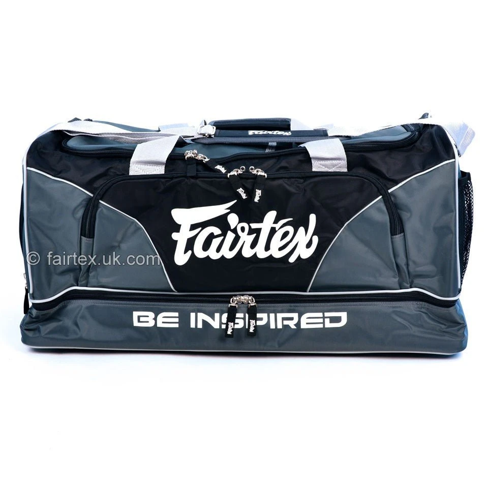Fairtex BAG2 Grey Heavy Duty Gym Bag 5 Fairtex BAG2 Grey Heavy Duty Gym Bag - Image 3
