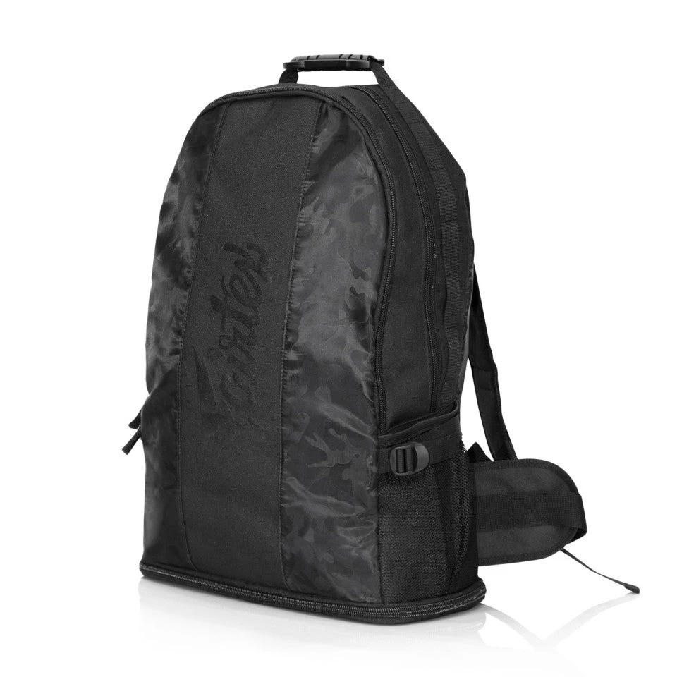 Fairtex BAG4 Black Camo Rucksack Gym Bag 6 Fairtex BAG4 Black Camo Rucksack Gym Bag - Image 4