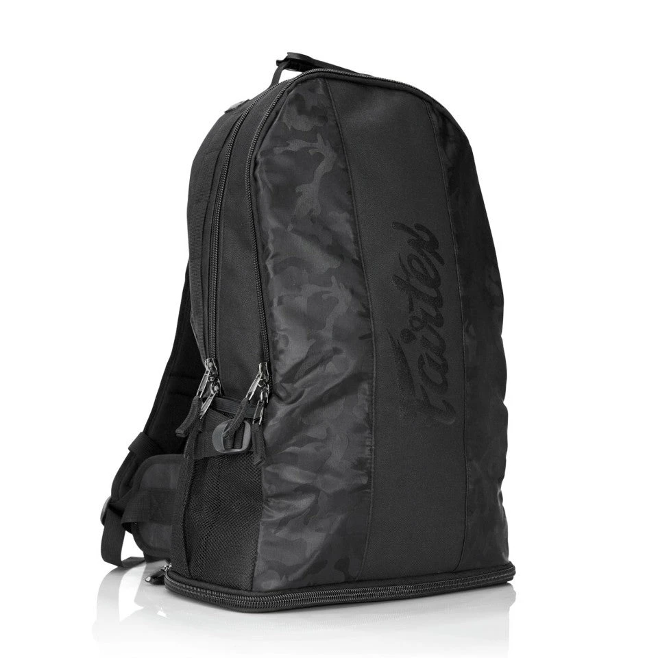 Fairtex BAG4 Black Camo Rucksack Gym Bag 3 Fairtex BAG4 Black Camo Rucksack Gym Bag