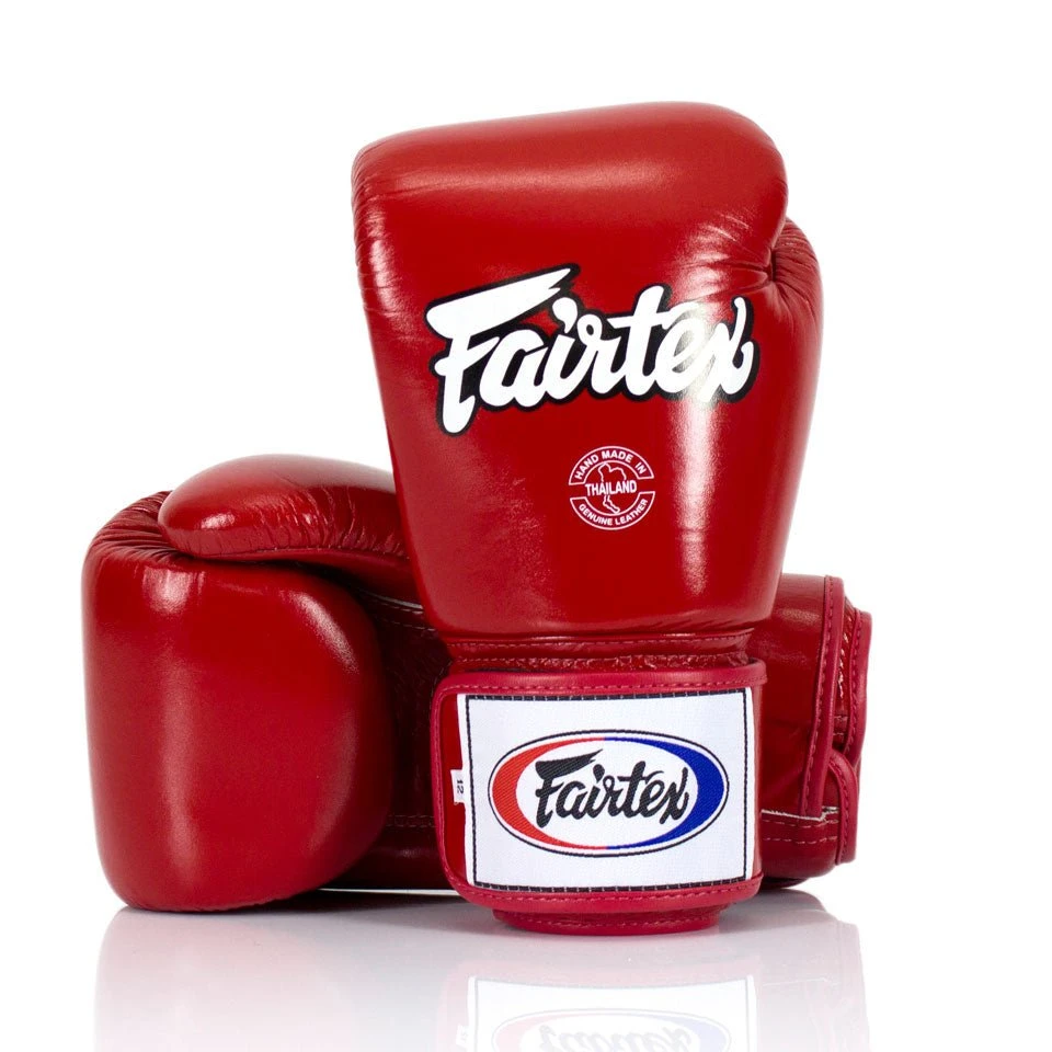 Fairtex BGV1 Boxing Gloves Red 3 Fairtex BGV1 Boxing Gloves Red