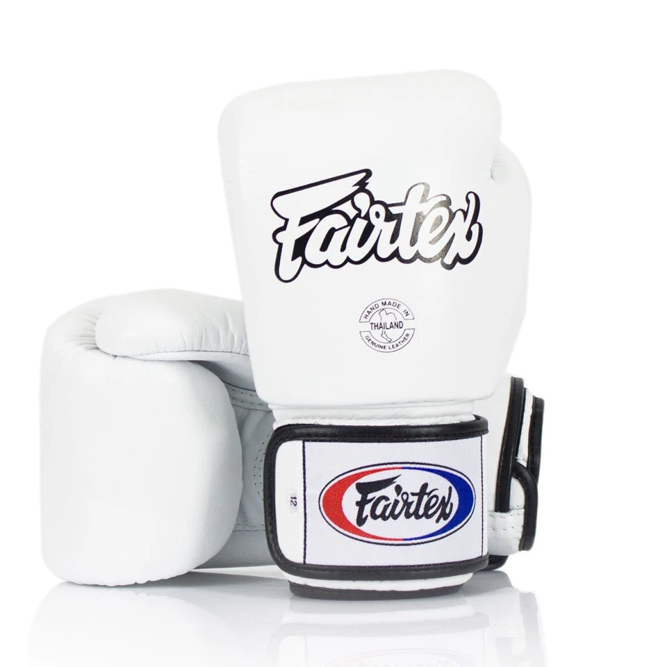 Fairtex BGV1 Boxing Gloves White 2 Fairtex BGV1 Boxing Gloves White
