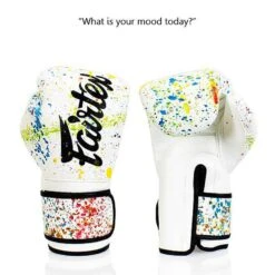 Fairtex BGV14PT The Painter Unique Boxing Gloves - White/Black 11 Fairtex BGV14PT The Painter Unique Boxing Gloves - White/Black -BOXING GLOVES Shop fairtex bgv14pt the painter unique boxing gloves whiteblack 751501