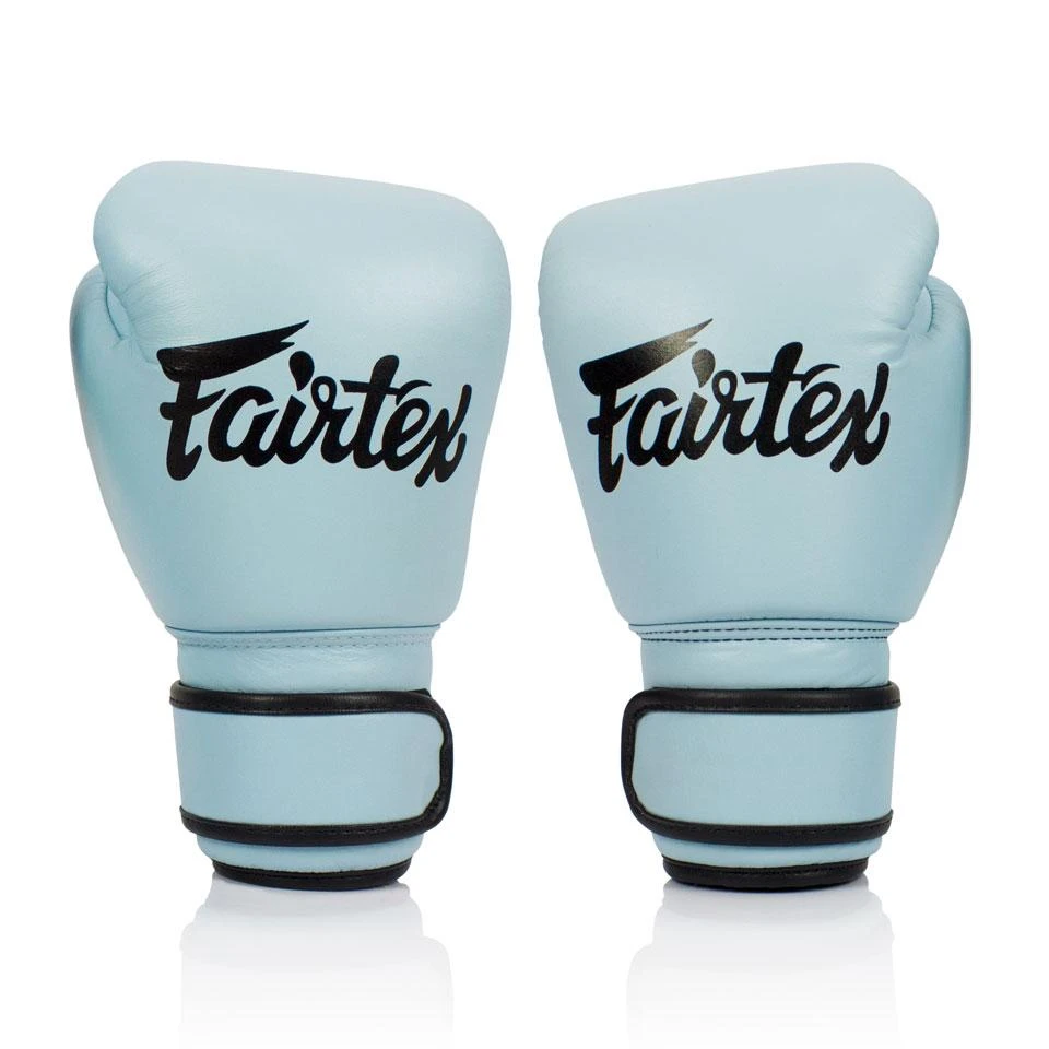 Fairtex BGV20 Boxing Gloves - Pastel Blue 6 Fairtex BGV20 Boxing Gloves - Pastel Blue - Image 4