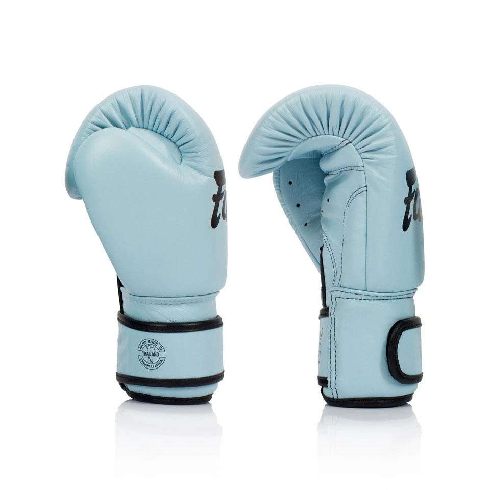 Fairtex BGV20 Boxing Gloves - Pastel Blue 4 Fairtex BGV20 Boxing Gloves - Pastel Blue - Image 2
