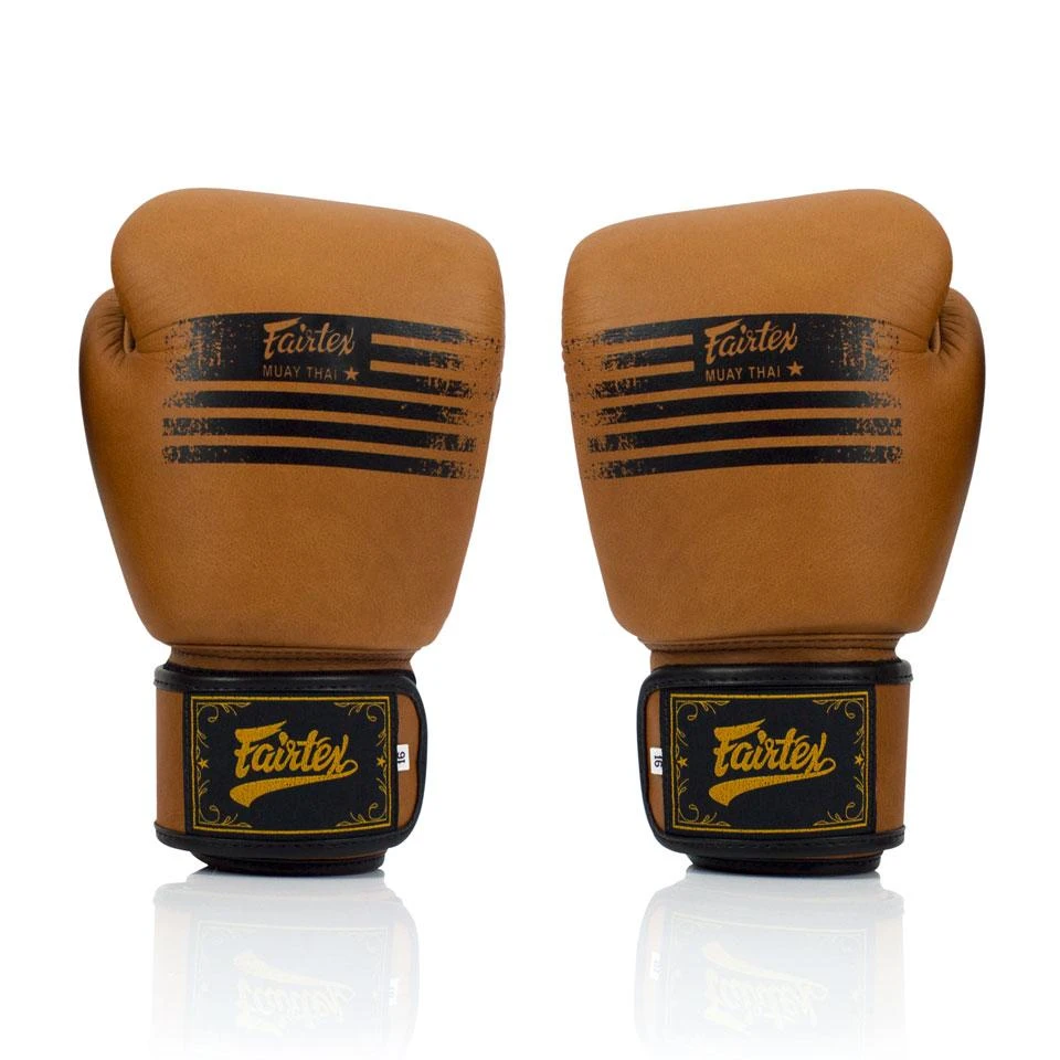 Fairtex BGV21 Legacy Boxing Gloves - Brown 6 Fairtex BGV21 Legacy Boxing Gloves - Brown - Image 4