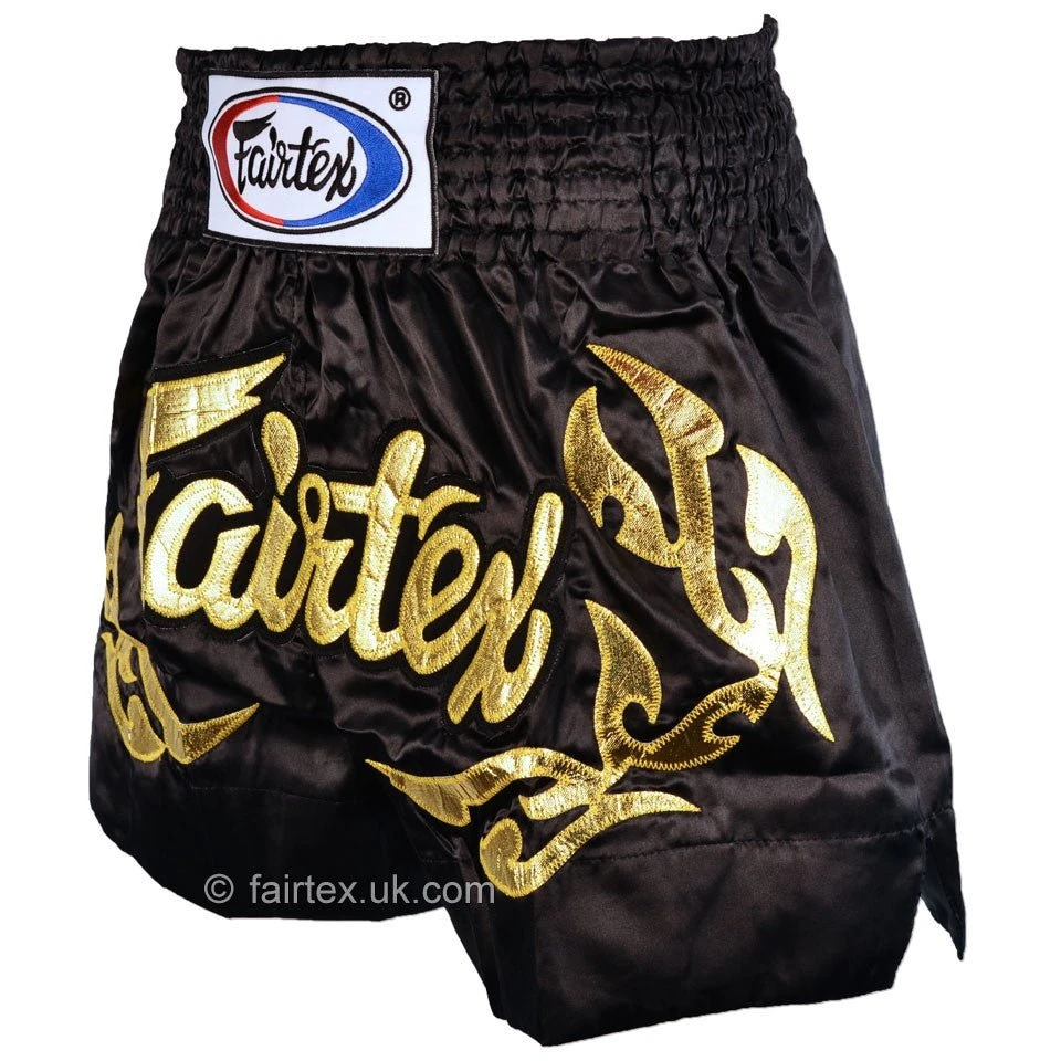 Fairtex BS0646 Eternal Gold Muay Thai Shorts 4 Fairtex BS0646 Eternal Gold Muay Thai Shorts - Image 2