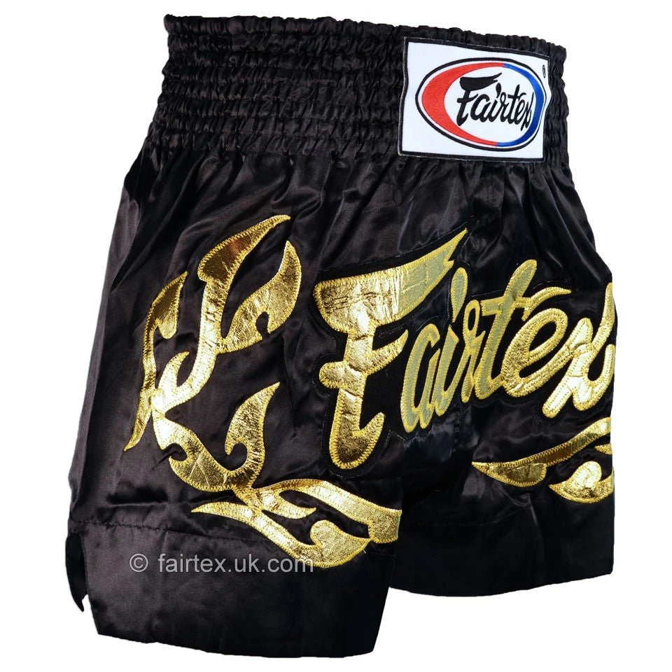 Fairtex BS0646 Eternal Gold Muay Thai Shorts 5 Fairtex BS0646 Eternal Gold Muay Thai Shorts - Image 3