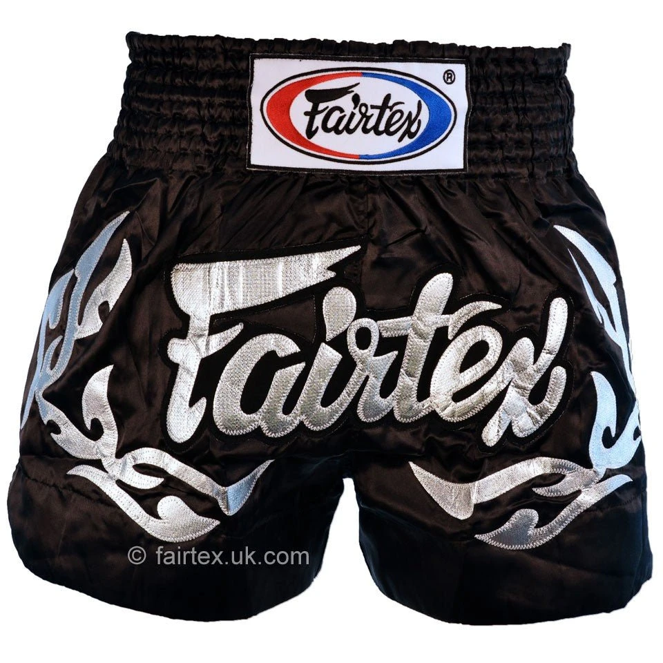 Fairtex BS0647 Eternal Silver Muay Thai Shorts 3 Fairtex BS0647 Eternal Silver Muay Thai Shorts