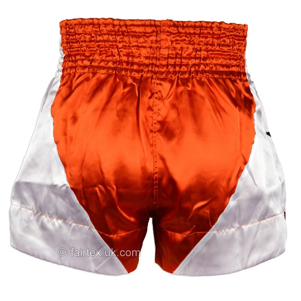 Fairtex BS0649 Tropical Orange Muaythai Shorts 5 Fairtex BS0649 Tropical Orange Muaythai Shorts - Image 3