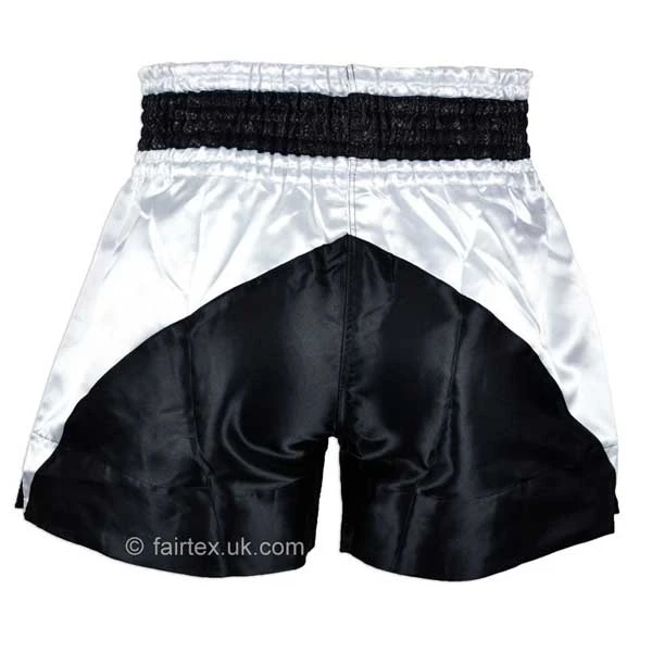 Fairtex BS0650 Monochrome Muay Thai Shorts 4 Fairtex BS0650 Monochrome Muay Thai Shorts - Image 2