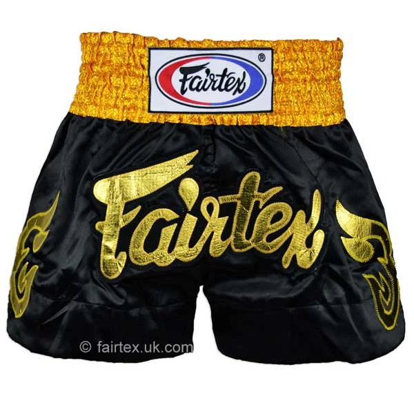 Fairtex BS0652 Golden Horn Muay Thai Shorts 3 Fairtex BS0652 Golden Horn Muay Thai Shorts
