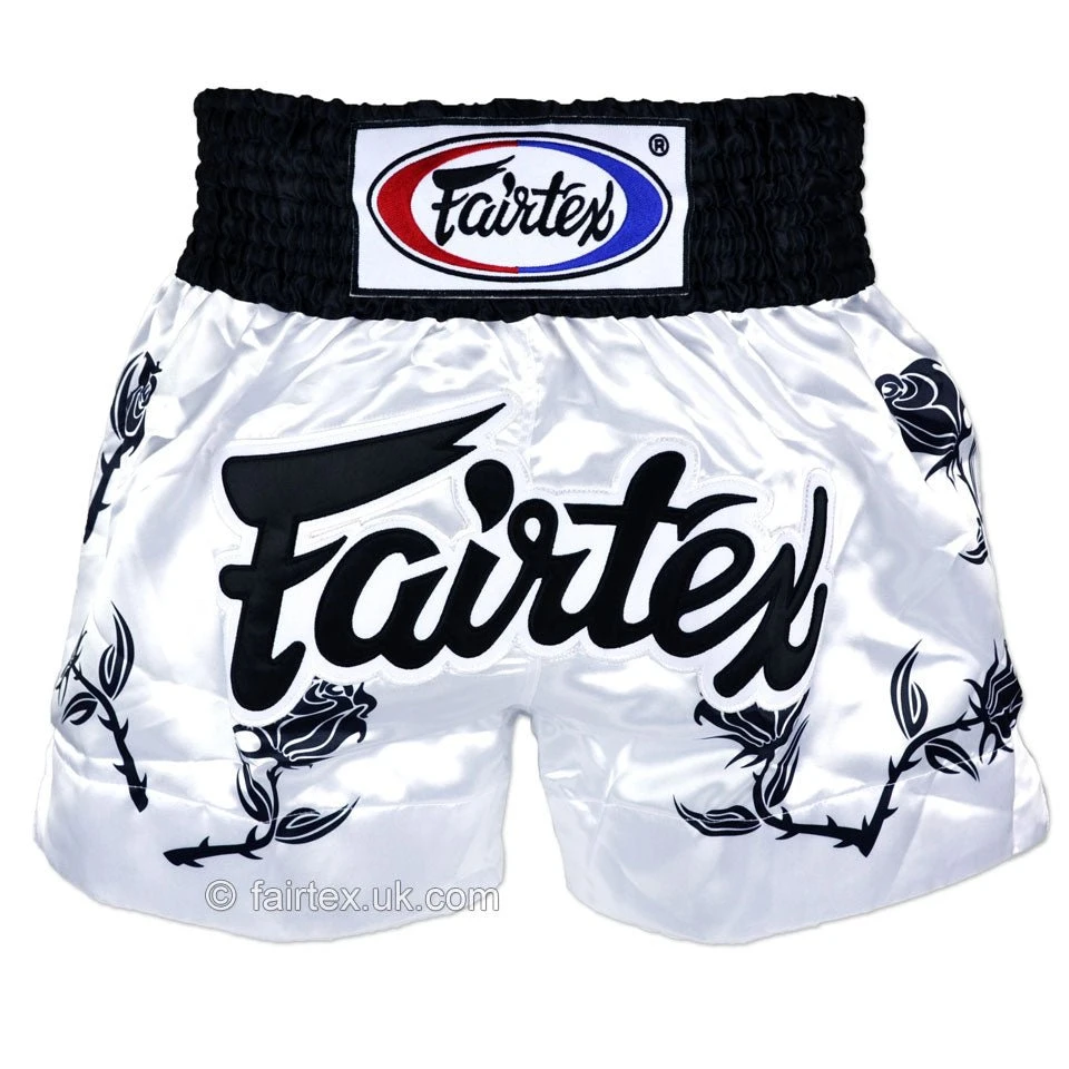 Fairtex BS0659 Black Roses Muay Thai Shorts 3 Fairtex BS0659 Black Roses Muay Thai Shorts